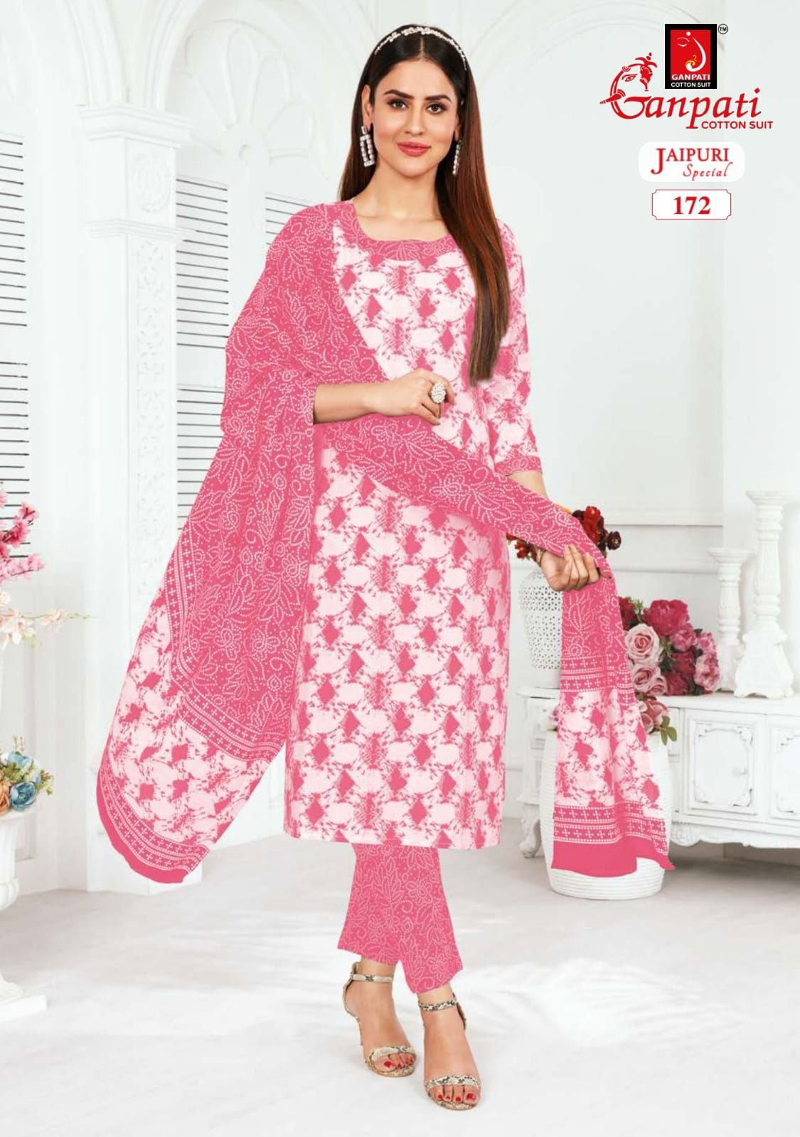 Jaipuri Special Vol 5 By Ganpati Cotton Dress Material
